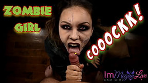 ZOMBIE GIRL HUNGRY FOR COCK - Preview - ImMeganLive