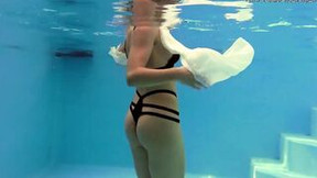 Hottest Russian babes inside the swimming pool inside 4k