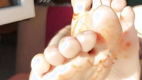 toes bdsm stunning toes of your gf voluptuous close-up. your girlfriend basks into the sun and lets you sniff her