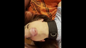 First he tied me up and then he fucked my mouth and cum on my face