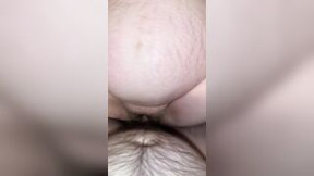 Heavily pregnant breeding hoe with creamy bushy twat creaming my penis! Sheâs so turned on