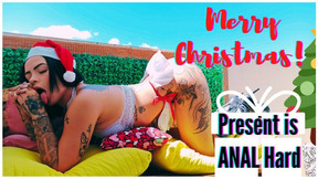 Feliz Natal - Presente Ã© ANAL Duro Bunda grande Orgasmo forte - SEXDOLL 520