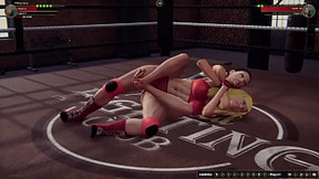 Tiffany Hanz VS Stephany (Naked Fighter 3D)