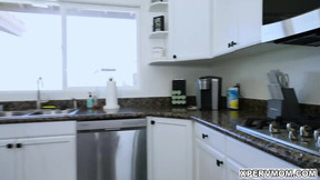 Stepmom Tricia Oaks Gets Fucked in the Kitchen