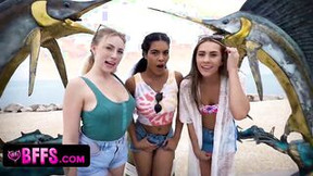 BFFS - Pretty Assed Girls Into Skimpy Bikini Celebrate The