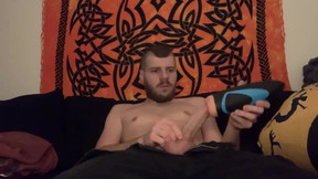 Sam Samuro - Cumming Twice in my Extreme Tight Toy while Watching World of Warcraft Porn Comp?