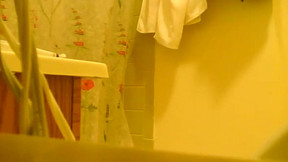 40 year old ex wife hidden cam getting out of shower