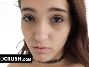 Daddy Crush - Stepdaughter Let Her Stepdads Dong Slip Into Her Constricted Cunt