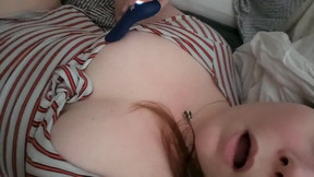I Came Really Quick - Vibrator Big Pussy BBW Girl Moaning