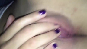 18 year married chick plays with fingers her soaking wet cunt