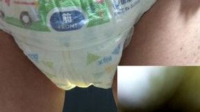 Peeing video summary for diapers Part 3 (0011-0014)