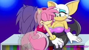 Rouge The Bat Watches Amy Rose Got Screwed