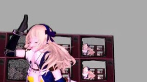?MMD?Donut hall with Atago-san (Equipped with Athul)?R-18?