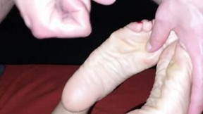 Cuckold Toes Sharing mistress toes