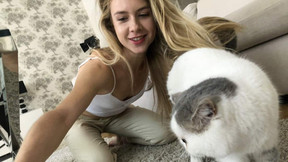 Shy blonde teen girlfriend Alexia Fox gets fucked in homemade amateur porn video