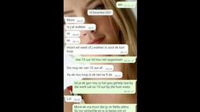 18 year old stepdaughter seduces stepdaddy on a whatsapp video call while making breakfast for mommy