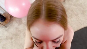 Kenzie Madison shakes her bubble butt while taking that hard pecker