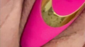 Squirting orgasm form clitoris sucking off dildo