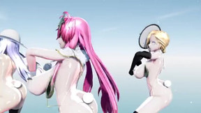 MMd r18 if your stepdaughter watch this she will be your personal cum princess hero 3d hentai