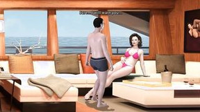 Adventures Of Willy D: Cutie Cougar Is Jerking Penis On A Yacht-S2E4