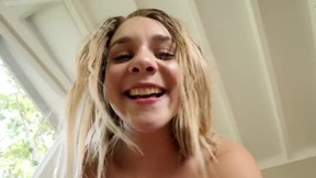 Sexy blonde hair girl haired stepsis super sexy hot sex her horny and sexy stepbrother
