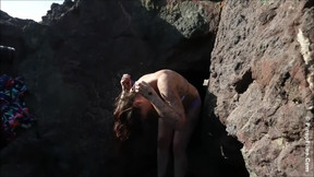 Lana kendrick bts with her gigantic juicy hottie tits getting muddy