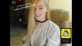 Beautiful amateur blonde hair girl from snapchat is that wants to amazing fuck and wants to talk
