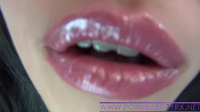 Asian pornbabetyra pure lip fetish close up