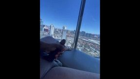 Solo masturbation Vegas penthouse