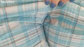 I Soak My Blue Shorts Inside - C4S Teaser - Desperate Pee