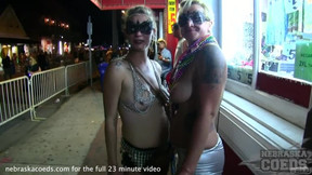 Hard day and night of pleasures fest from key west florida