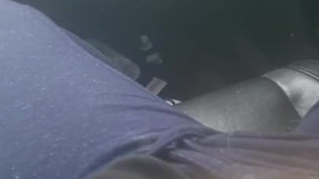 Finger fucked on freeway by tow truck driver